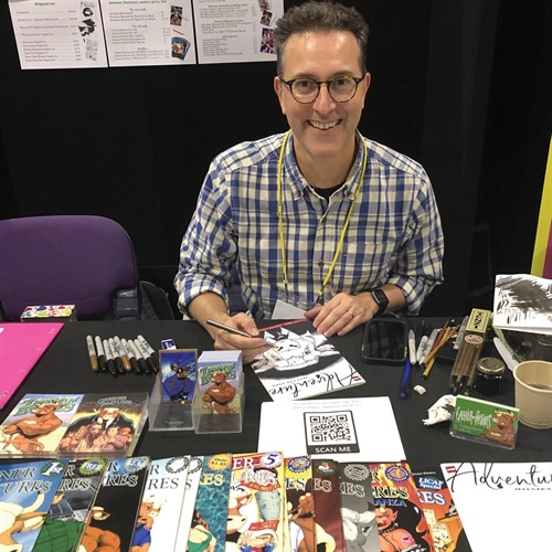 Tim McEwen comic artist guest at CapriCon 2023